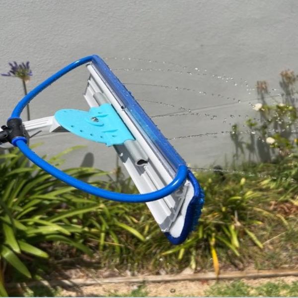 Wagtail Water Fed Window Cleaning Squeegee - Professional Glass Cleaning Tool for Streak-Free Shine - Perfect for Home, Office, and Commercial Window Washing