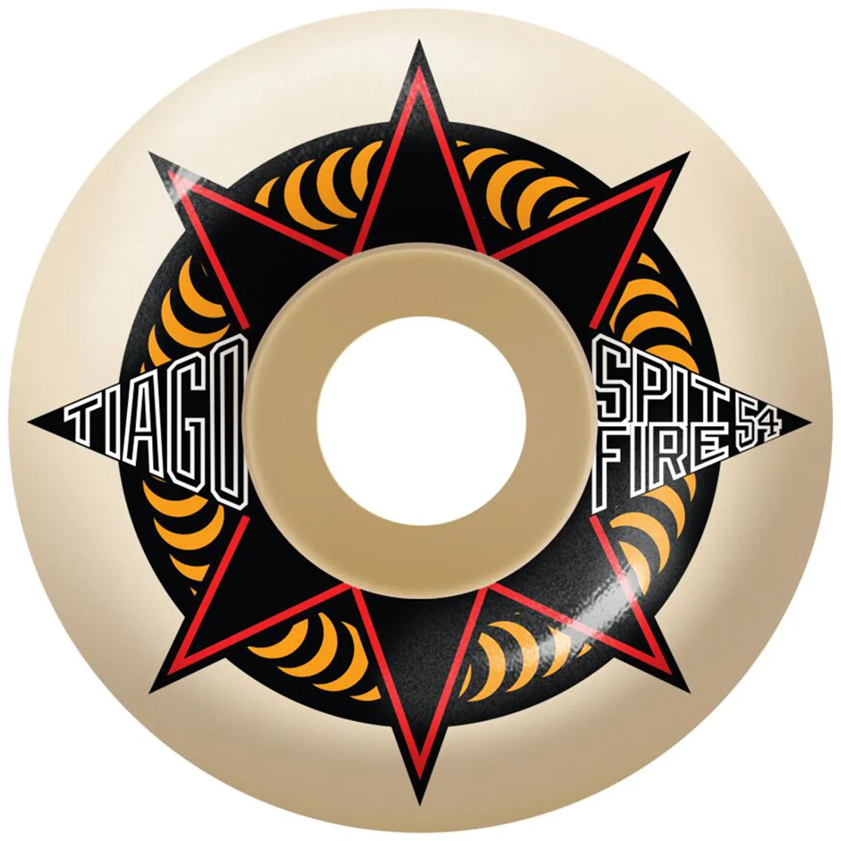Spitfire F499 Tiago Sureshot Classic Skateboard Wheels 54mm - Perfect for Street Skating & Smooth Rides