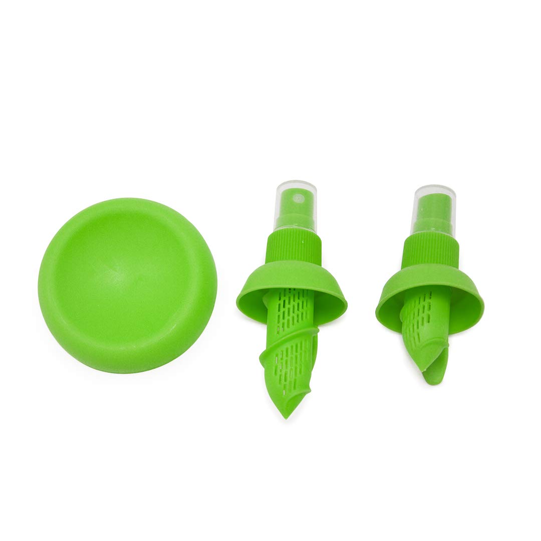 Weber’s Wonders 3-Piece Lemon Sprayer Kit - Orange Juice Extractor, Citrus Juicer & Squeezer - Vegetable & Salad Cleaner Spray - Fresh Lime Storage Gadget - Perfect for Cocktails, Cooking & Healthy Snacks
