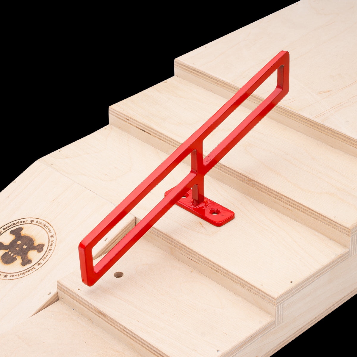 Grind Right Fingerboard Rail - Square Gap to Rail for Skateboard Tricks & Practice - Perfect for Indoor & Outdoor Skate Training