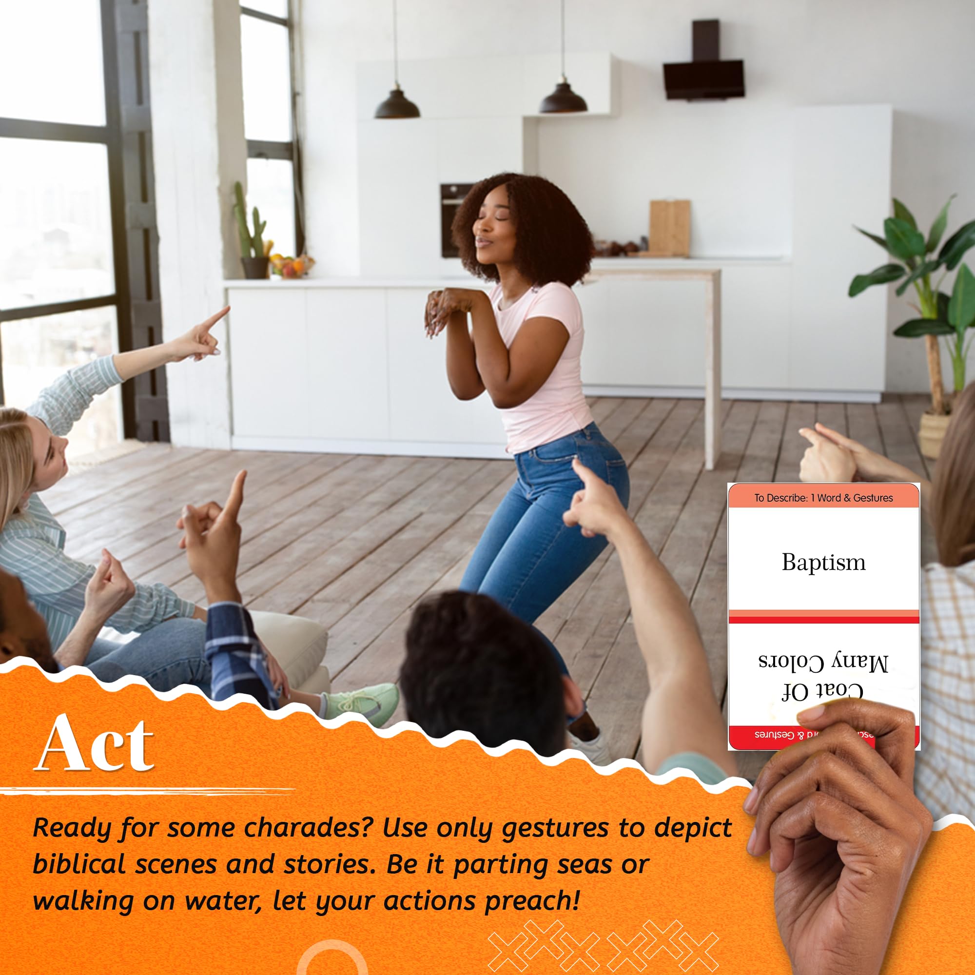 Christian Party Game - ChurchED for Family & Youth Groups | Bible Trivia & Charades