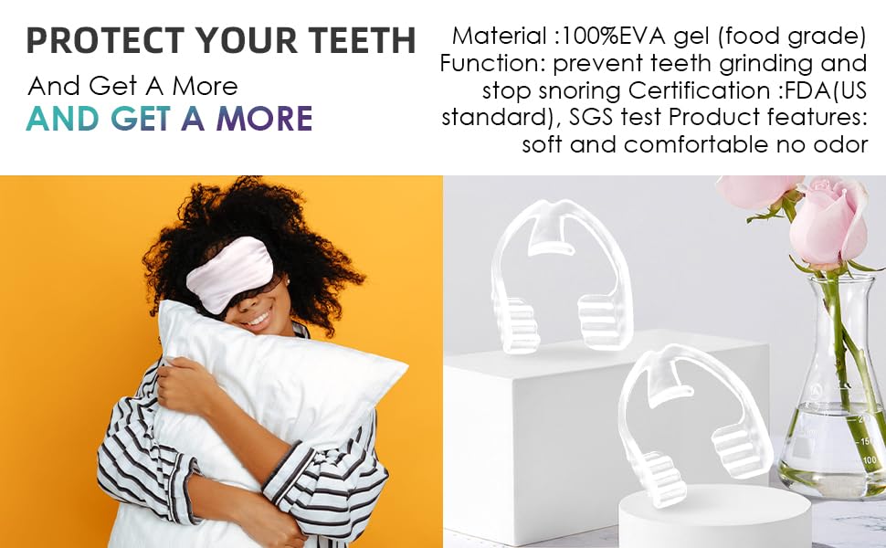 Premium Anti-Grinding Night Guards for Teeth - 10 Pack Dental Mouth Guards for Adults & Kids - Comfortable Sleep Protection Against Bruxism, TMJ Relief - Ideal for Nighttime Teeth Grinding & Sports Mouth Protection