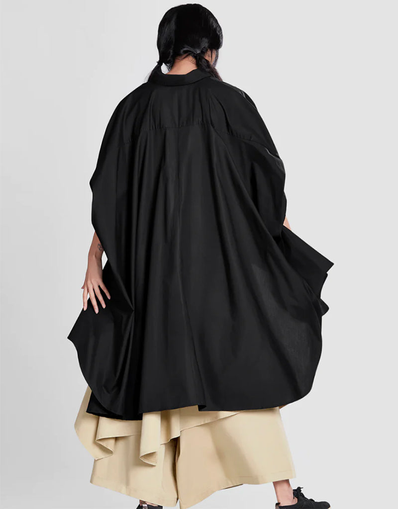 Black Natural Cotton Gown for Women - Soft and Comfortable Sleepwear Nightdress for Home, Lounge & Relaxation