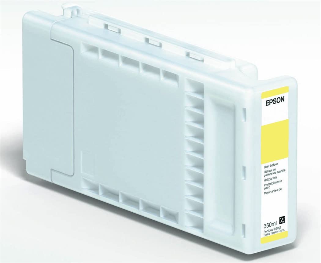 Epson T693400 Ultra Chrome XD Yellow Ink Cartridge - 350ml High-Quality Printer Ink for Professional Photo Printing & Graphic Design - Perfect for Epson Printers, Art Studios & Office Use