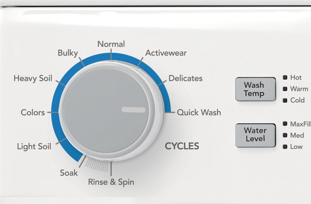 Frigidaire FLCE752CAW White Electric Laundry Center - Compact Washer & Dryer Combo for Small Spaces, Apartments & RVs - Energy Efficient Laundry Solution