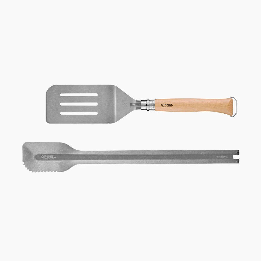 Premium Opinel Barbecue Set - High-Quality Stainless Steel Knives & Tools for Outdoor Grilling - Perfect for Camping, Picnics, and Backyard BBQs