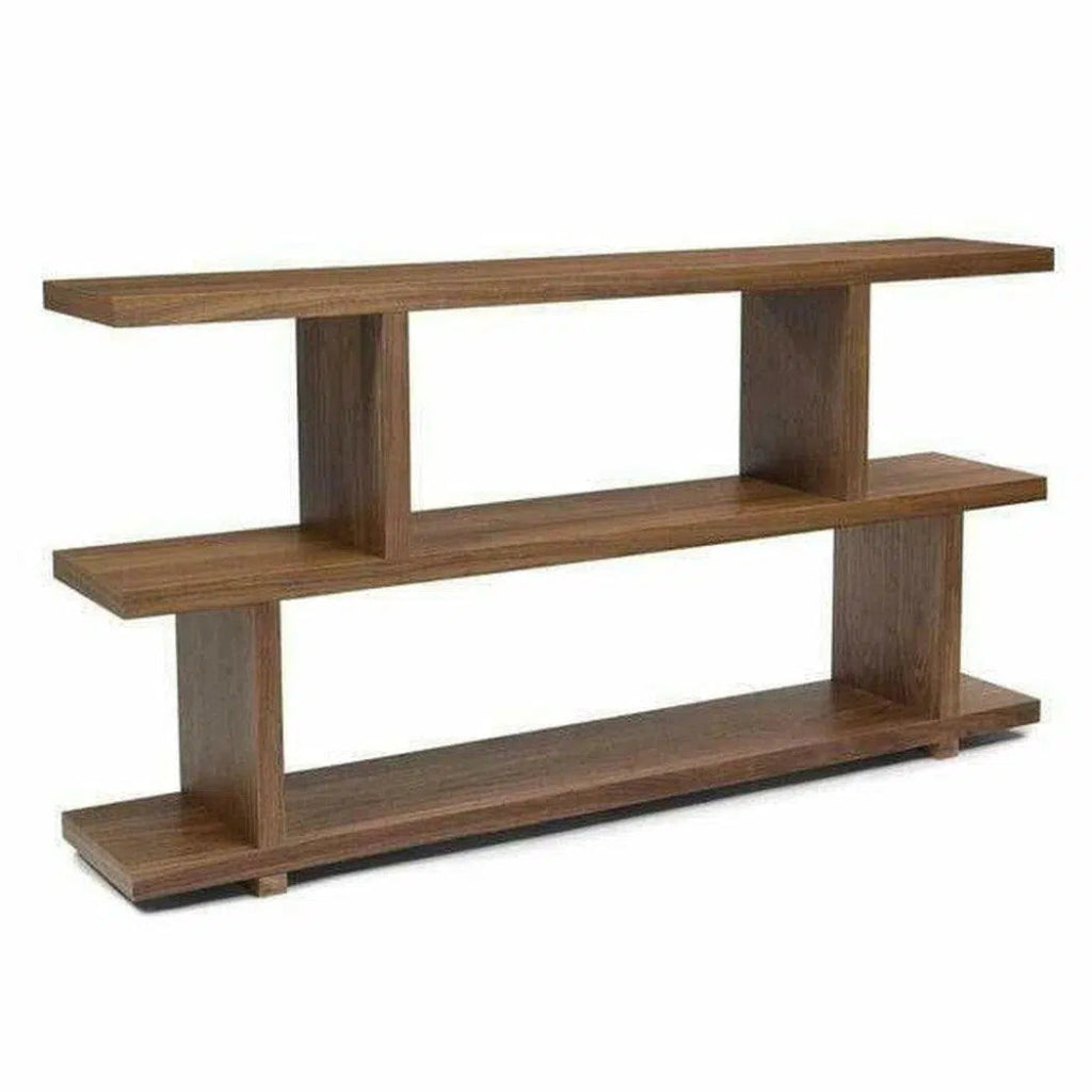 63 Inch Small Walnut Brown Contemporary Floating Shelf - Perfect for Living Room, Bedroom & Office Storage & Display