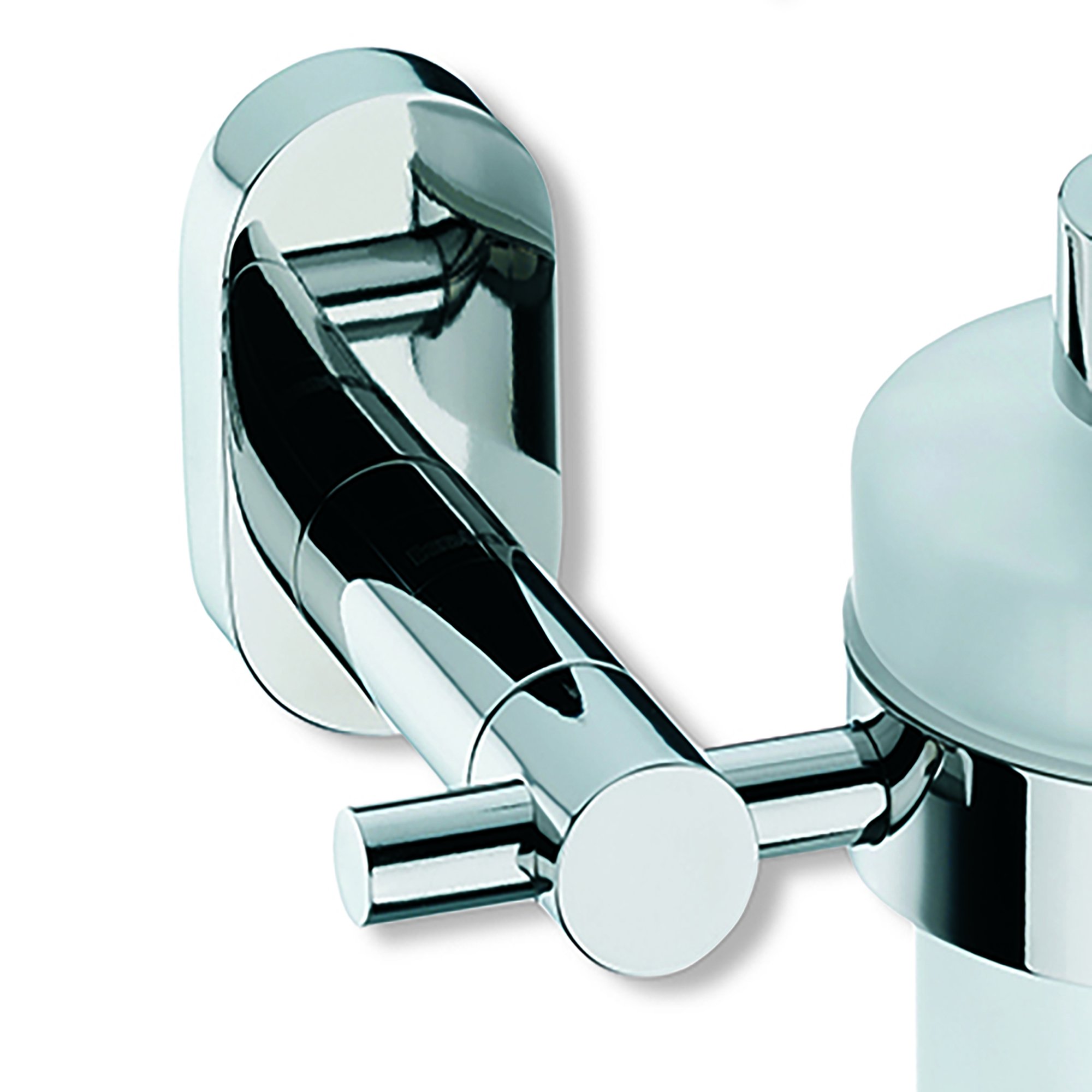 Premium Lucido Bathroom Set - Stainless Steel & Glass Shower Caddy, Soap Dispenser, Toothbrush Holder - Rustproof & Elegant for Modern Bathroom Organization - Perfect for Showers, Vanities & Spa-Like Bathrooms