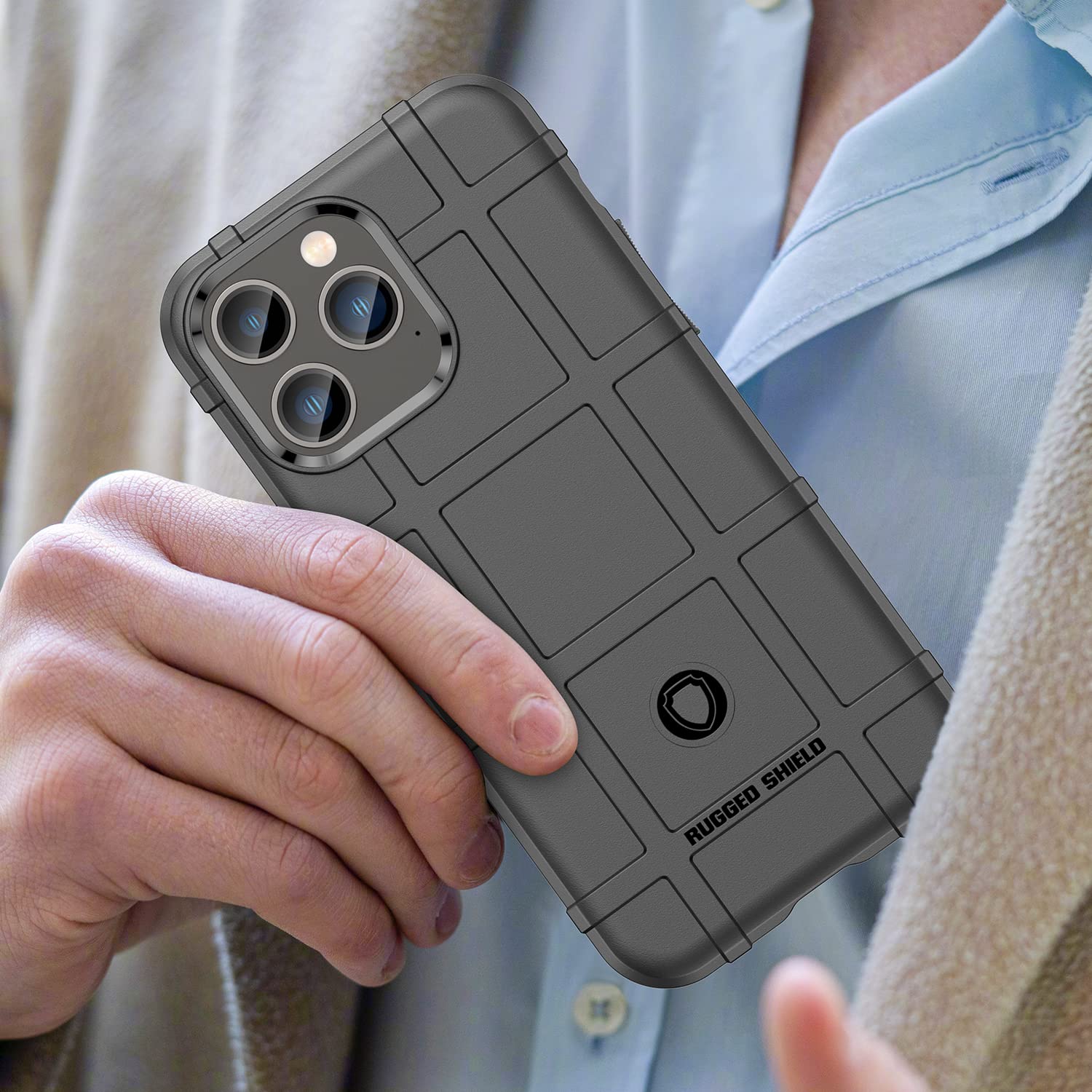 Military-Grade Shockproof Slim Fit iPhone 13 Pro Max Case (6.7