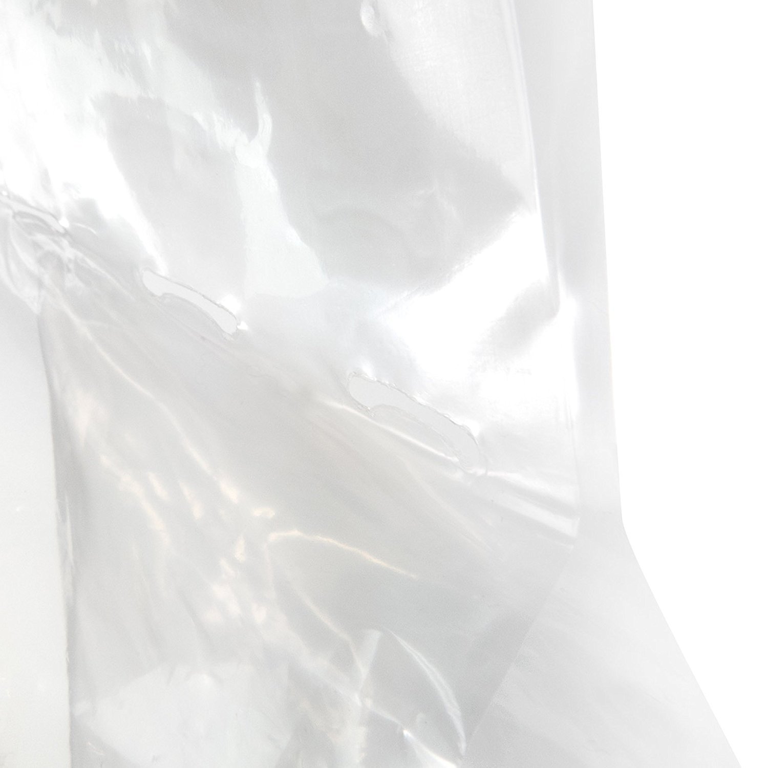 HANGERWORLD 20 Pack Clear 72-Inch 80 Gauge Polyethylene Garment Cover Bags - Dry Cleaning & Laundry Clothes Protector for Closet Storage, Travel, and Wedding Dress Preservation
