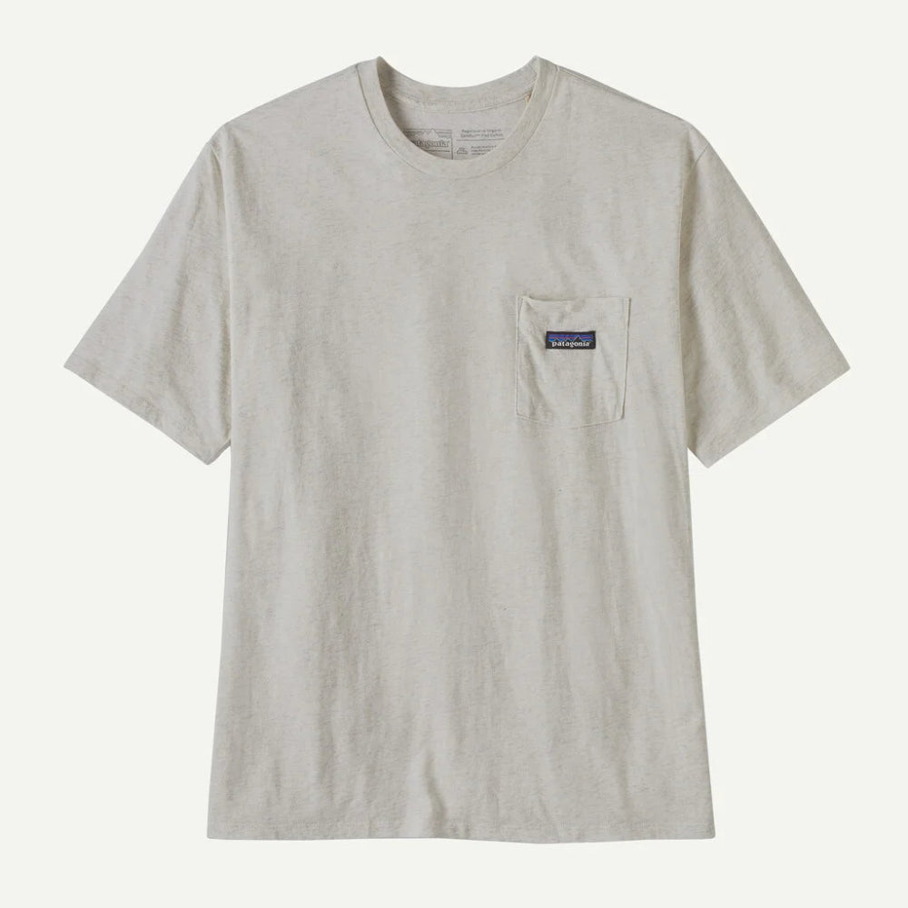 Patagonia Men's Regenerative Organic Certified Cotton Lightweight Pocket T-Shirt - Eco-Friendly Casual Wear for Outdoor Adventures & Everyday Comfort