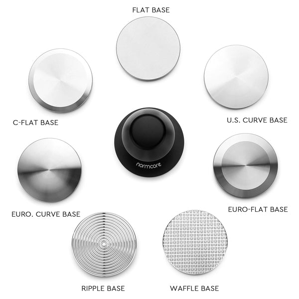 Normcore Coffee Tamper Base - 58mm Stainless Steel Espresso Tamper for Barista & Home Brewing - Perfect for Espresso Machines & Coffee Shops