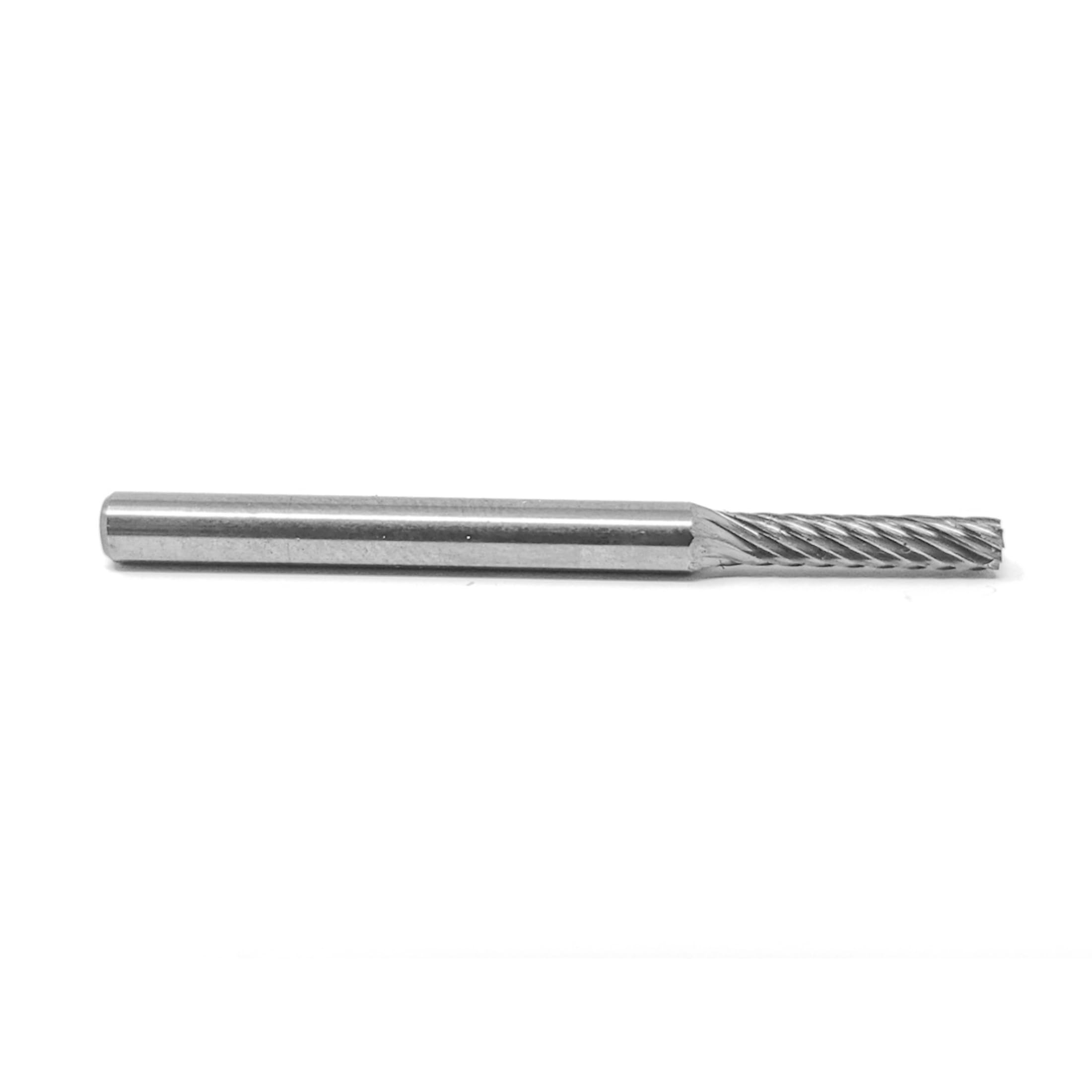 SA-42 Single Cut Solid Carbide Burr Die Grinder Bit 3/32