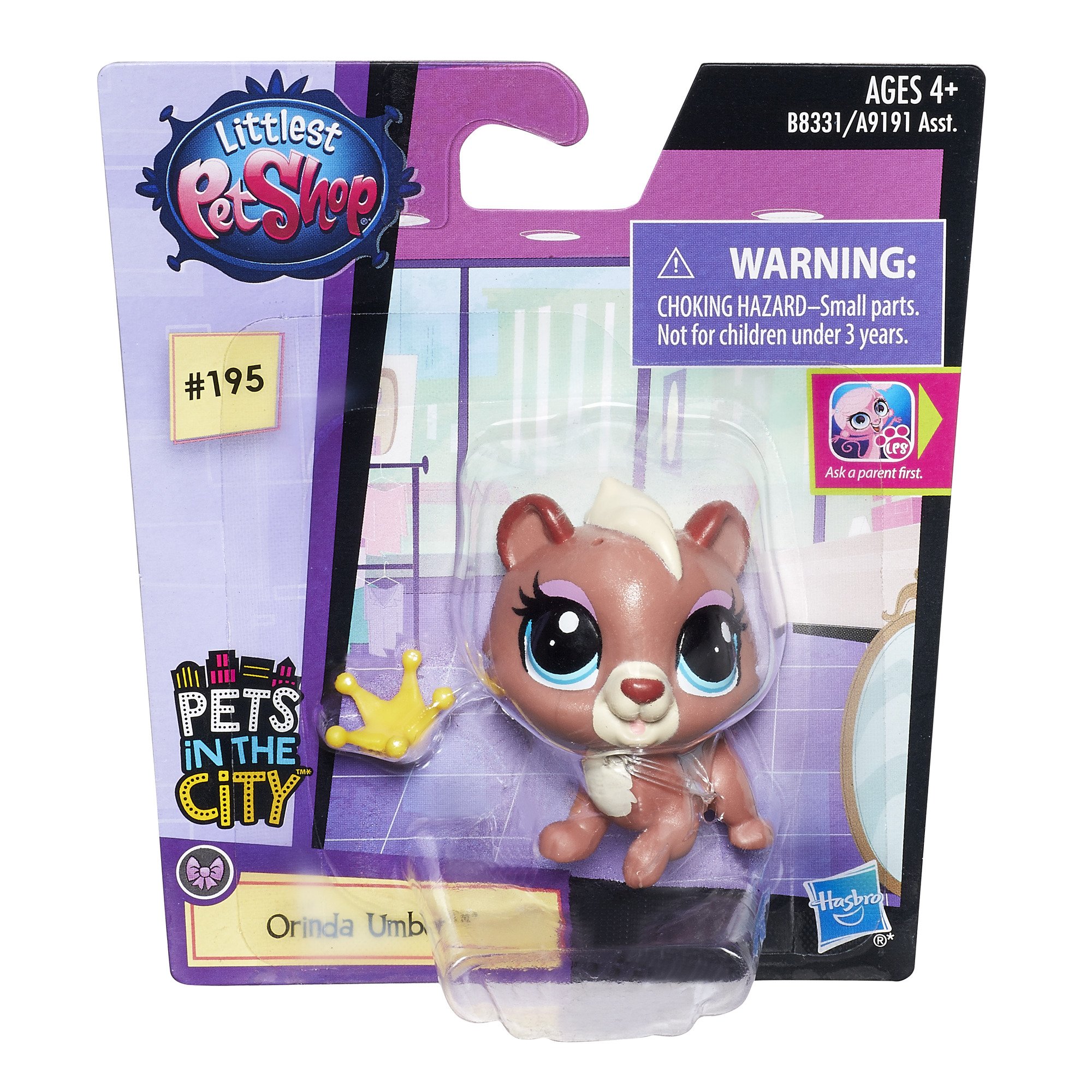 Littlest Pet Shop Glam Bear - Cute Collectible Doll for Kids Play