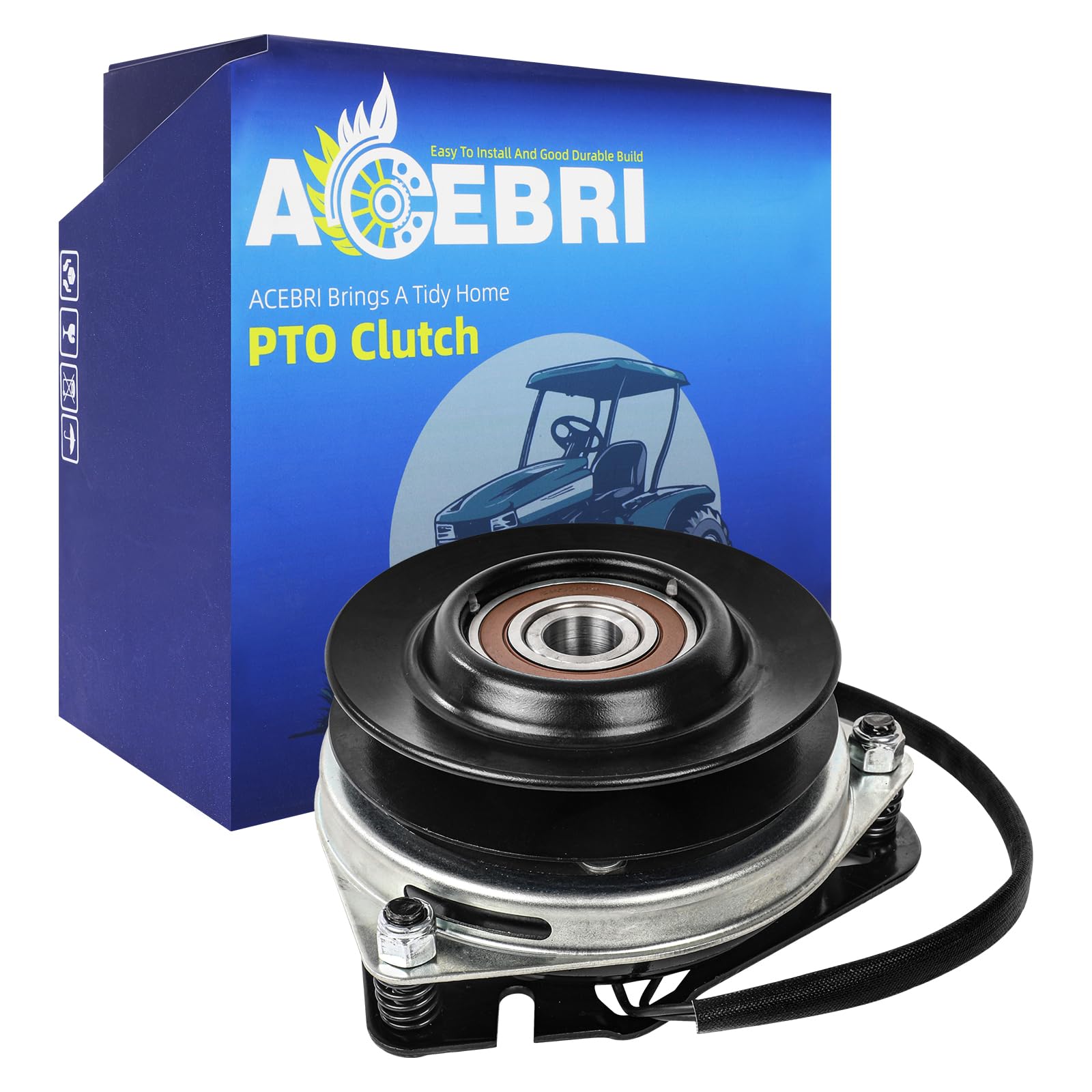 1757359 PTO Clutch Replacement for Ferris, Snapper Pro, Murray, Ogura MA-GT-JD11 & Simplicity Mowers - Compatible with Models 1757359, 1757359YP - Perfect for Lawn Mower Maintenance and Tractor Repairs
