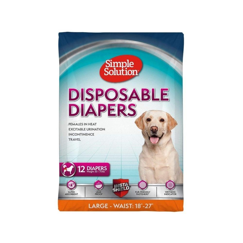 **Washable Female Dog Diapers - Reusable & Absorbent Pet Incontinence Pants for Small to Large Dogs - Perfect for House Training, Travel & Senior Dogs**