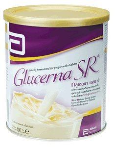 Glucerna SR Vanilla Flavor - Complete Balanced Meal Replacement & Snack for Diabetics (400g/14.1oz) | Diabetes Nutrition Shake for Blood Sugar Management - Perfect for Breakfast, Post-Workout or On-the-Go Meals