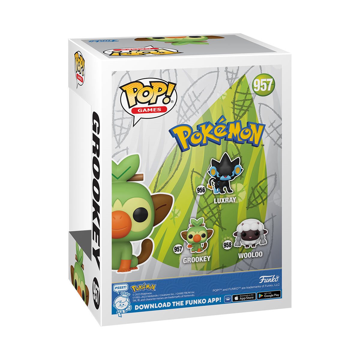 Pokemon Grookey Plush Toy - Adorable Collectible Stuffed Animal for Kids & Fans | Perfect for Gifts, Room Decor, and Playtime