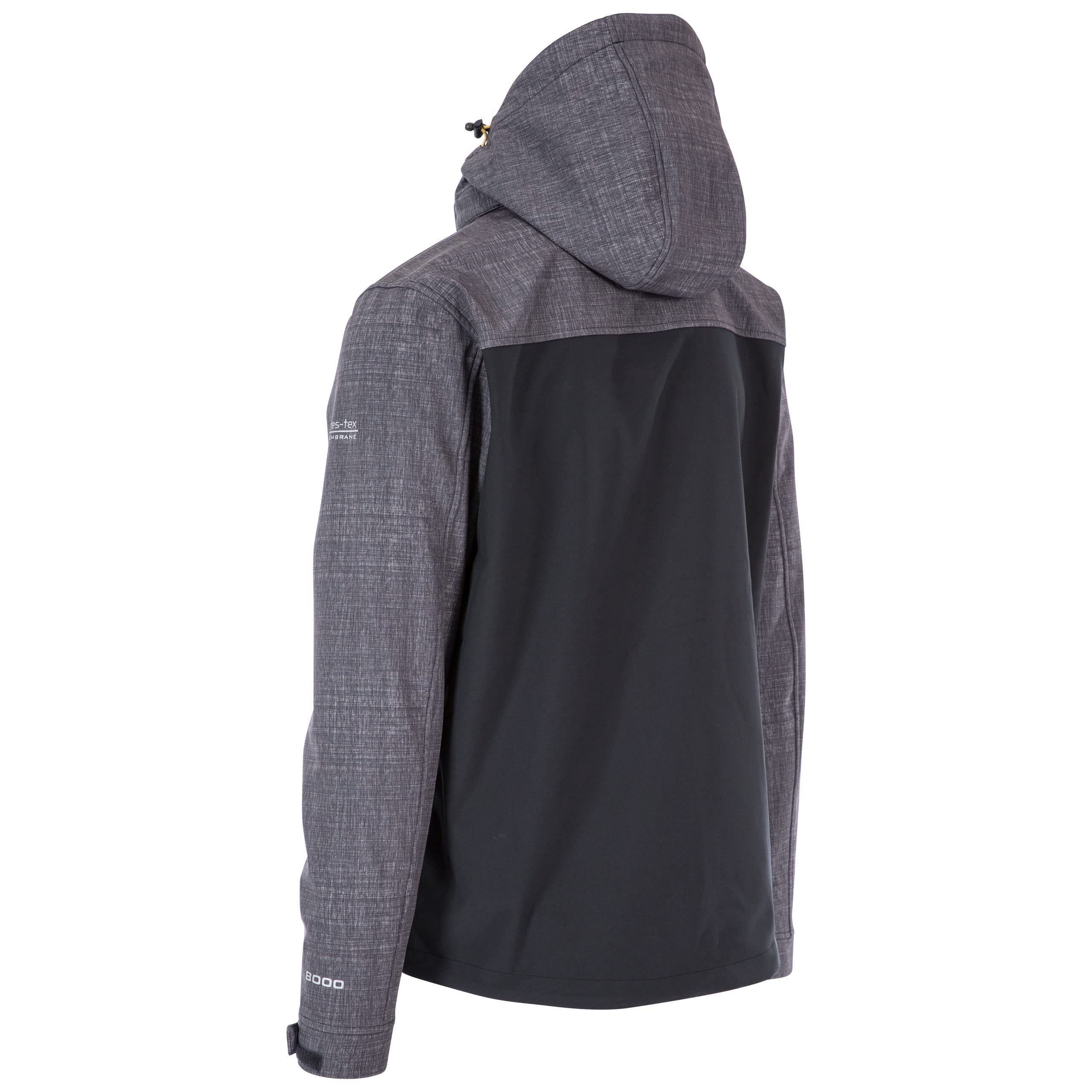 Men's Abbott Softshell Jacket - Lightweight Waterproof Windbreaker for Outdoor Hiking, Camping & Travel - Cold Weather Wind Resistant Jacket with Fleece Lining