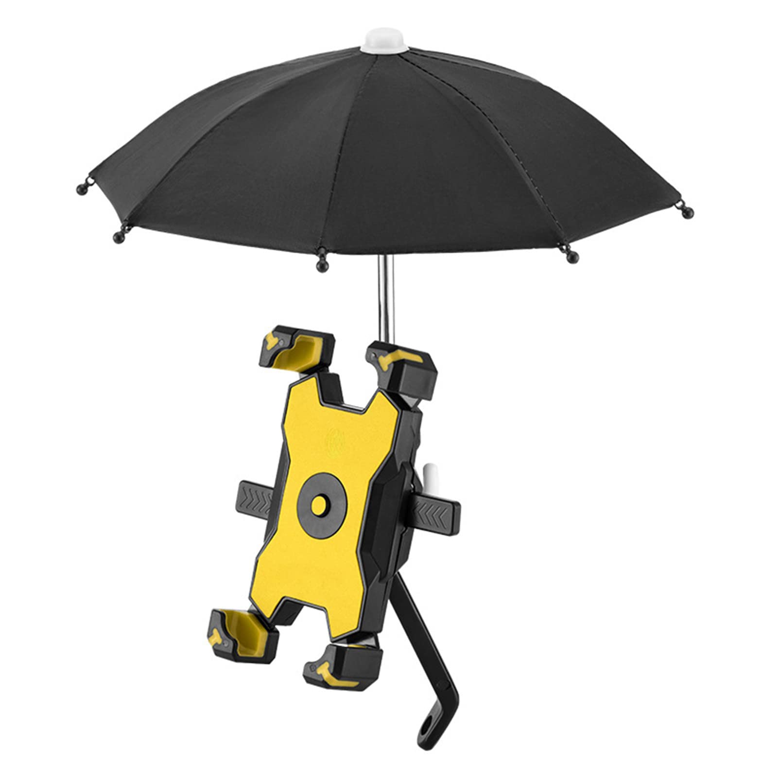 Adjustable Bike Phone Holder with Sun Shade - Universal Bicycle Phone Mount & Sun Visor Clip for Cycling, Outdoor Sports, and Commuting - CHENMU Waterproof Phone Shade Cover for Smartphones