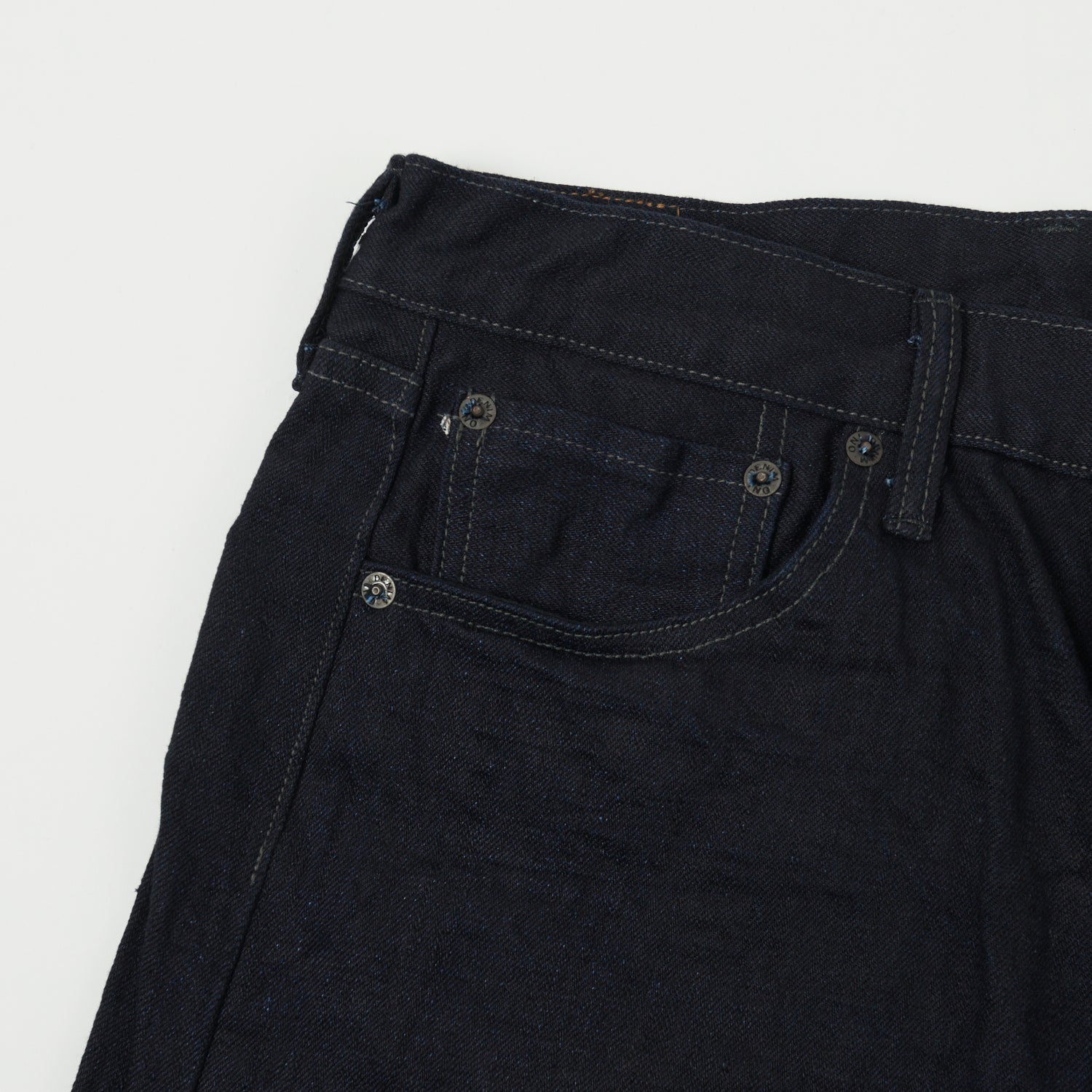 ONI 246 14BLK Relaxed Tapered Jeans for Men - One Wash Denim Pants | Comfortable & Stylish for Casual Wear, Work & Everyday Outfits
