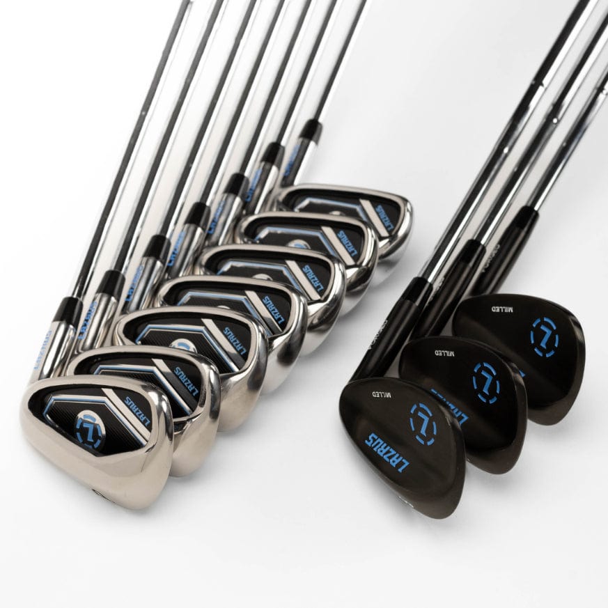 Lazrus Premium Forged Golf Wedges Set - 52° Gap, 56° Sand & 60° Lob Wedge (Right/Left Hand) | High Performance Golf Clubs for Short Game & Bunker Shots