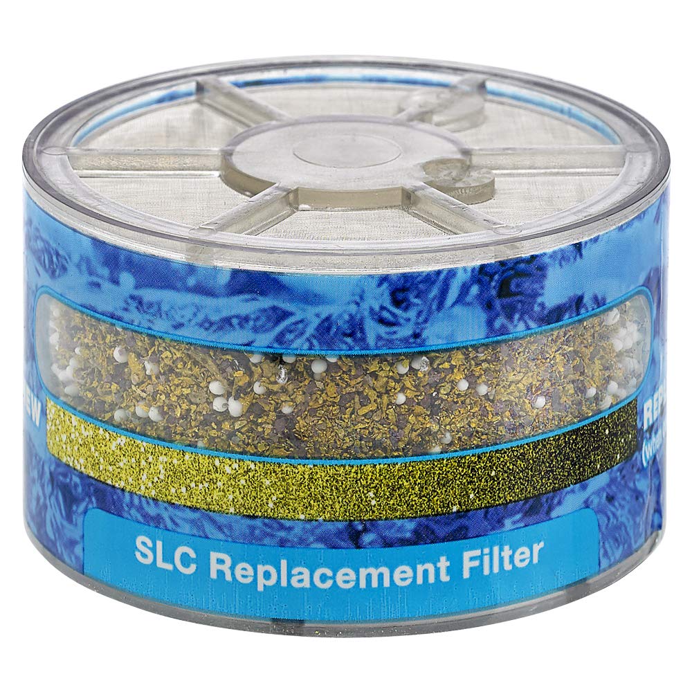 Sprite Slim-Line (SLC) Shower Filter Replacement Cartridge - Blue | Dixon Valve TTB75 PTFE Industrial Sealant Tape (-212°F to 500°F) | 3.5mil Thick, 520