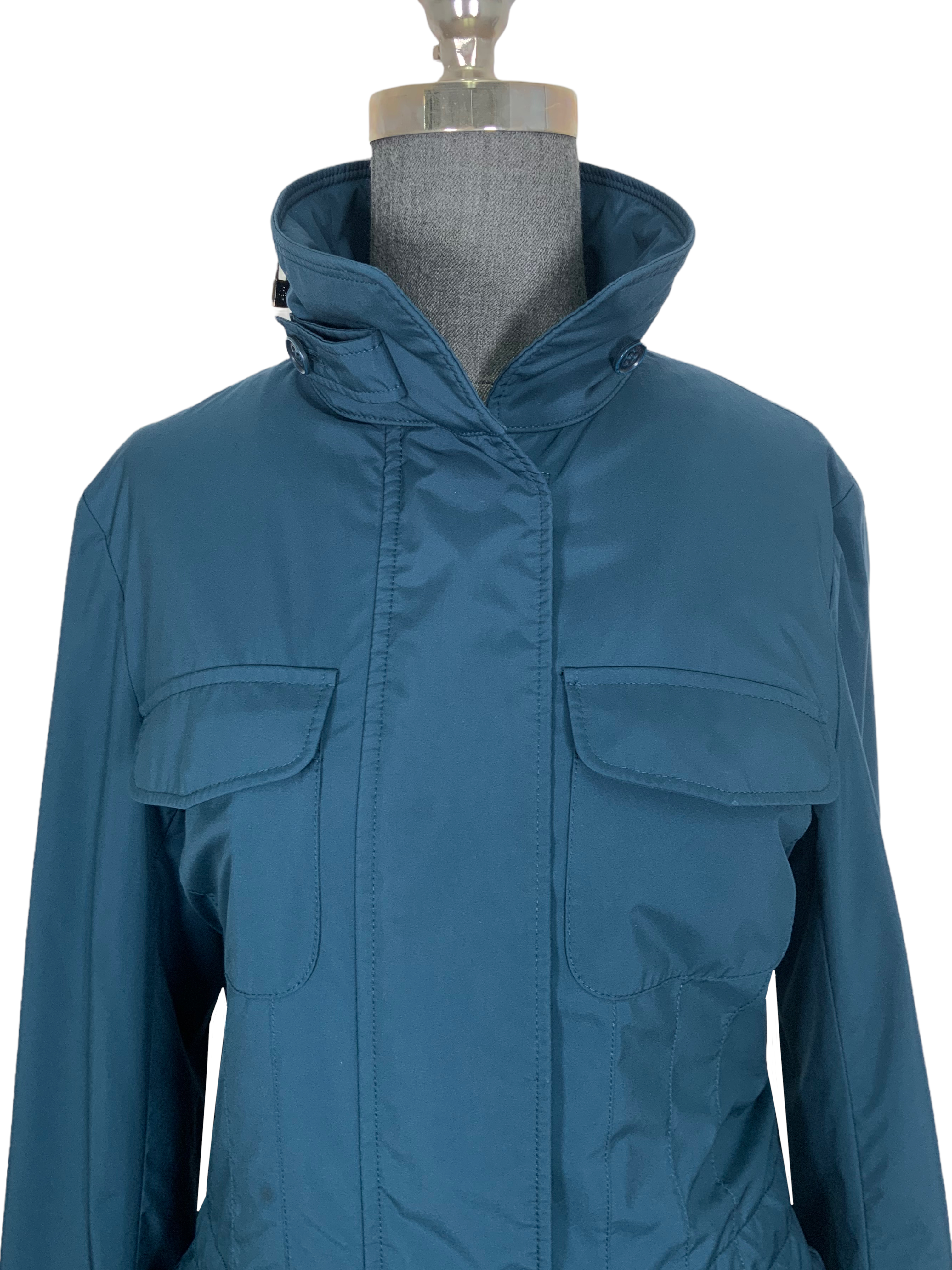 Loro Piana Storm System Parka Jacket for Men - Waterproof Winter Coat with Hood, Size M - Perfect for Outdoor Activities, Skiing & Hiking