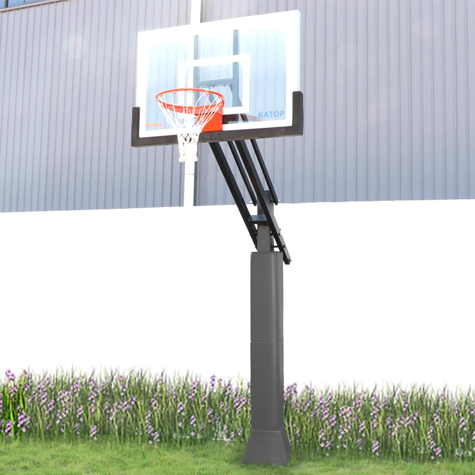 Katop Square Basketball Pole Pad - Heavy Duty 5