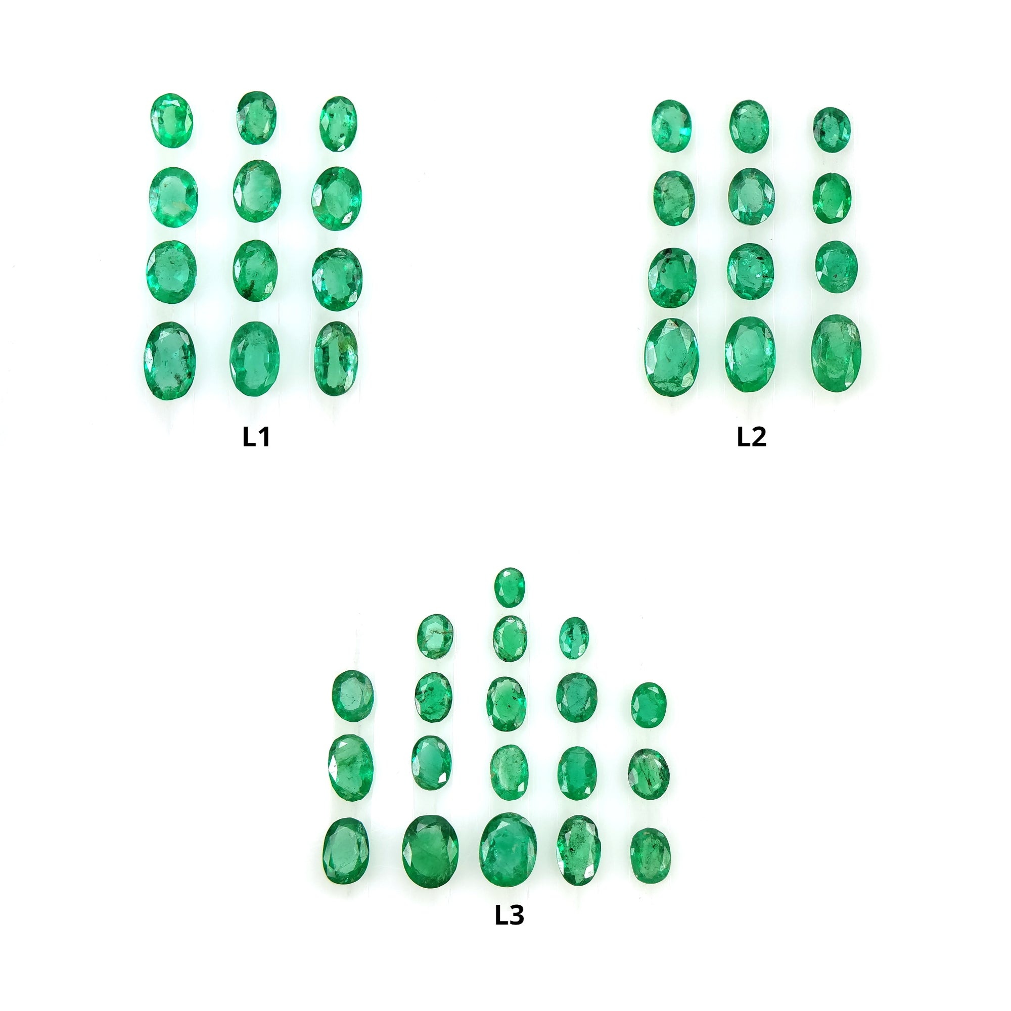Natural Untreated Green Emerald Gemstone - Oval Shape, Normal Cut for Jewelry Making | Perfect for Rings, Necklaces & Earrings