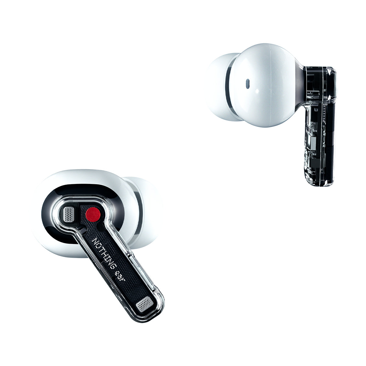 Nothing Ear (1) Wireless Earbuds - White (A10600062) | Active Noise Cancelling, Hi-Res Audio, Fast Charging - Perfect for Workouts, Commuting & Travel