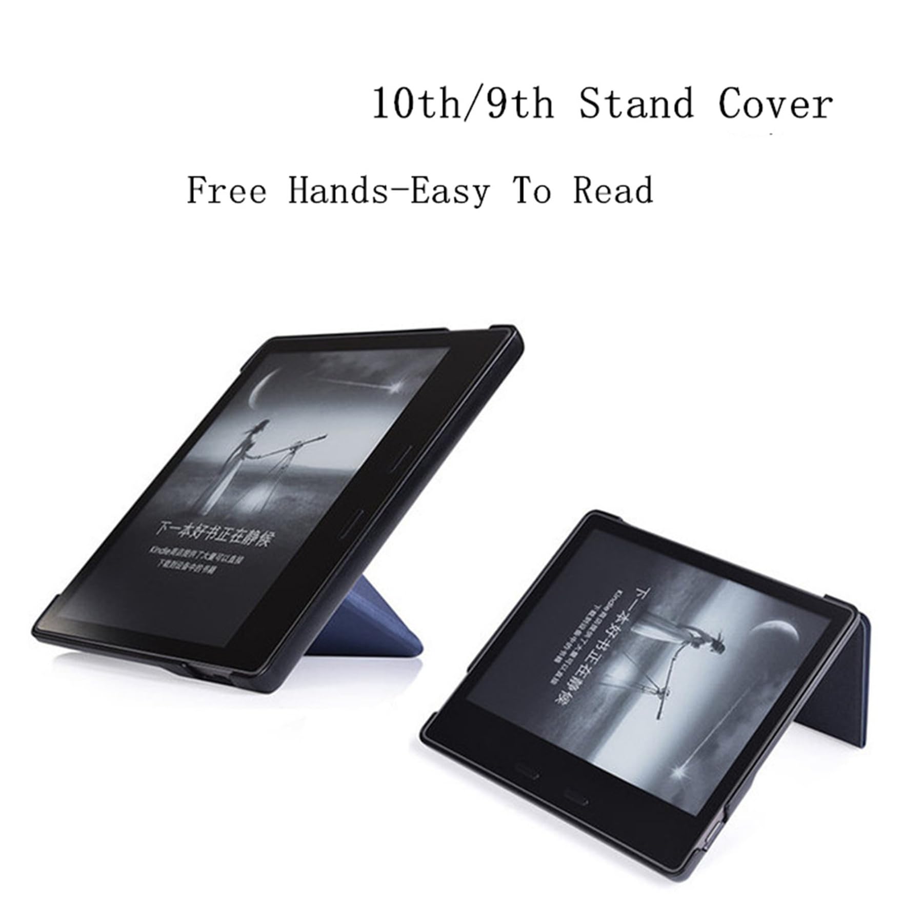 Premium PU Leather Smart Cover for Kindle Oasis 7