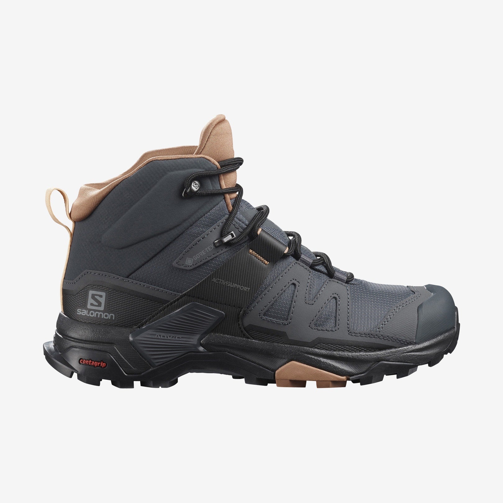 Salomon X Ultra 4 Mid Gore-Tex Women's Hiking Boots - Waterproof & Lightweight for Outdoor Adventures, Trail Running & Backpacking