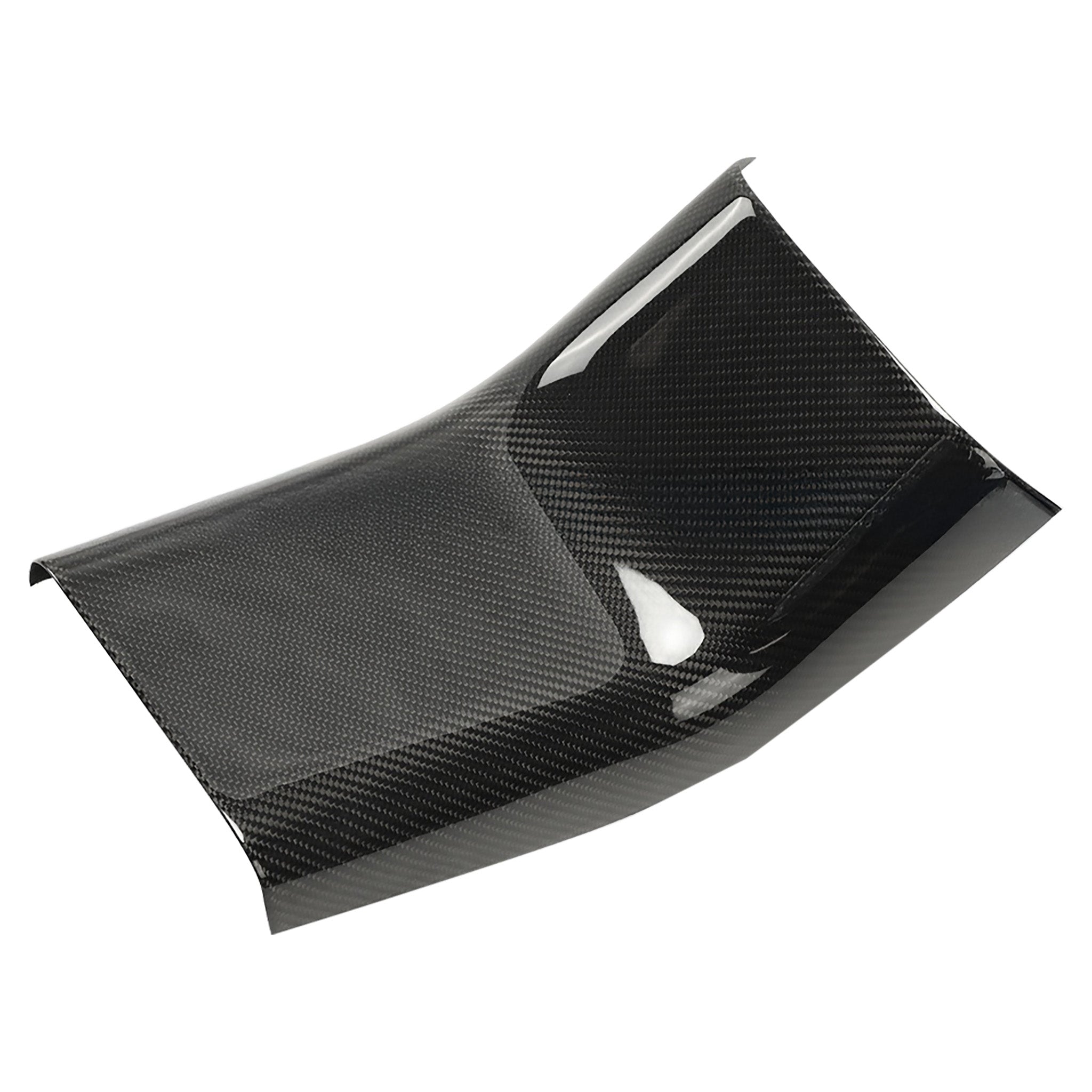 Premium Real Carbon Fiber Rear Center Console Cover for Tesla Model 3 & Y - Durable & Stylish Interior Upgrade for Enhanced Driving Experience