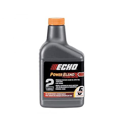 (24-Packs) ECHO Power Blend 2-Cycle Engine Oil 12.8 Oz Bottles - Mixes with 5 Gallon Gas for Chainsaws, Trimmers & Outdoor Power Tools - Premium Lubrication for Optimal Performance