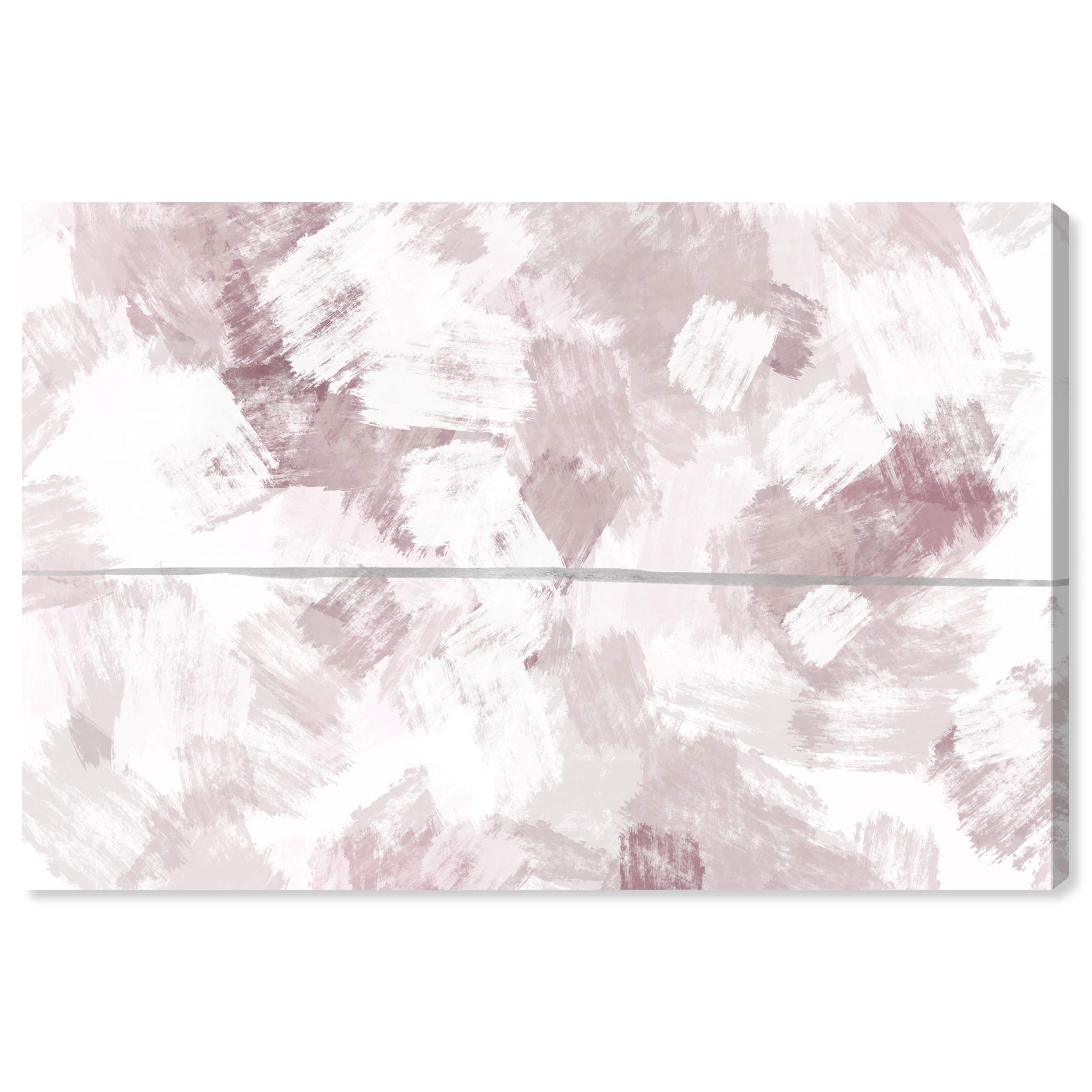 Abstract Wall Art Canvas Print 'Tweed in Taupe' - 15