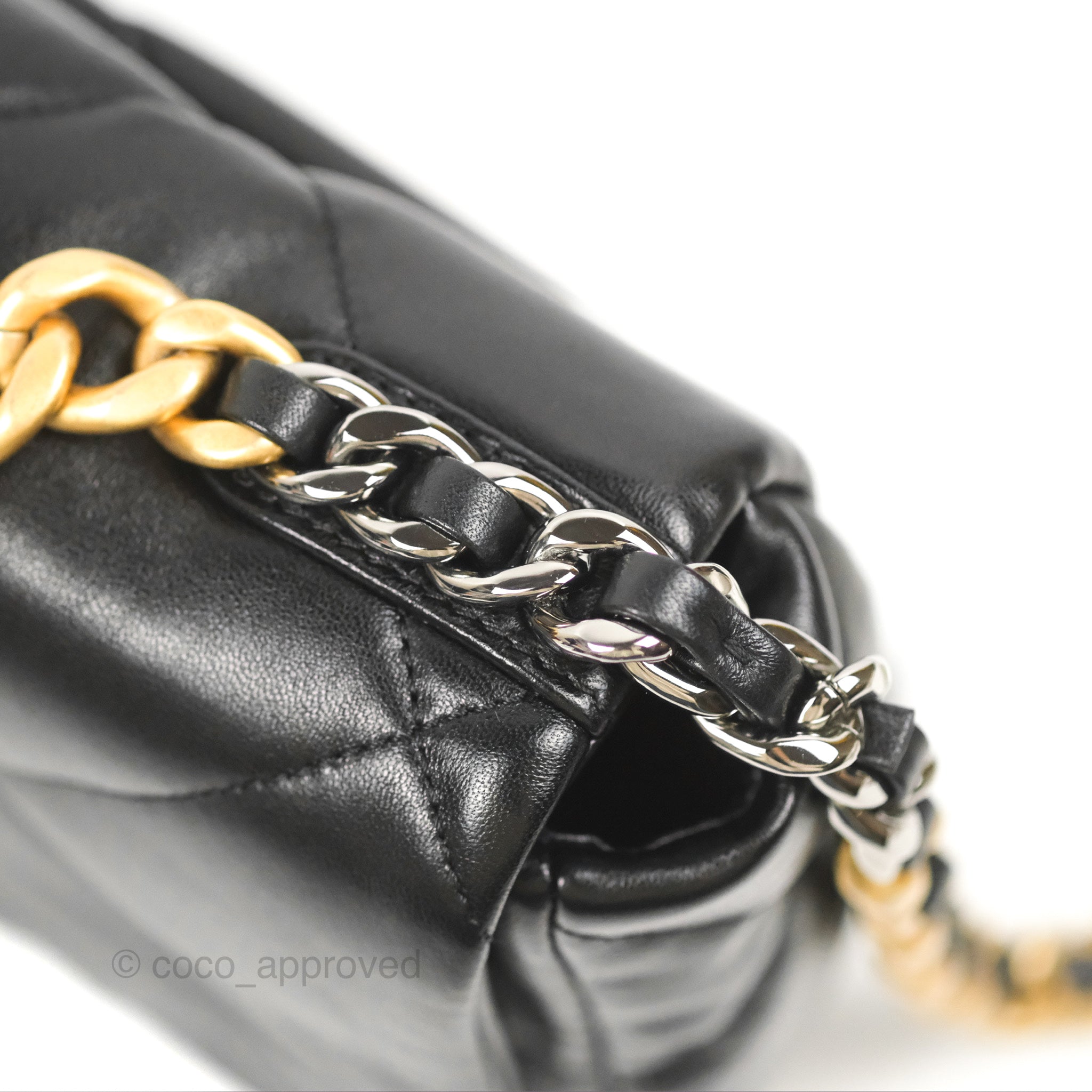 Chanel 19 Small Handbag Black Mixed Hardware - Luxury Designer Crossbody Bag for Women, Perfect for Date Night & Evening Events