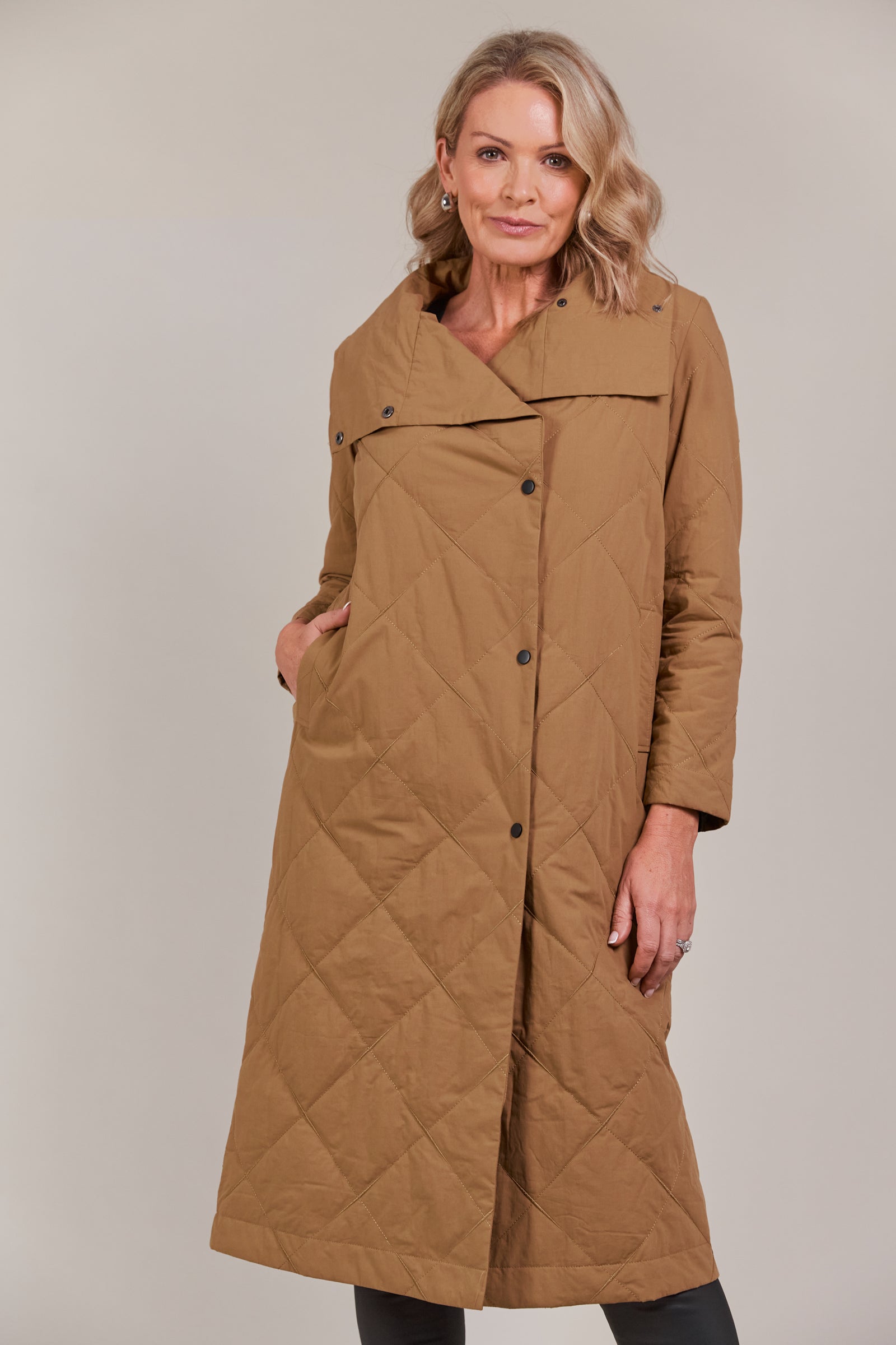 Argo Coat for Women - Stylish Hazel Trench Coat with Belt, Water-Resistant Outerwear for Fall & Winter | Perfect for Office, Travel & Casual Outfits