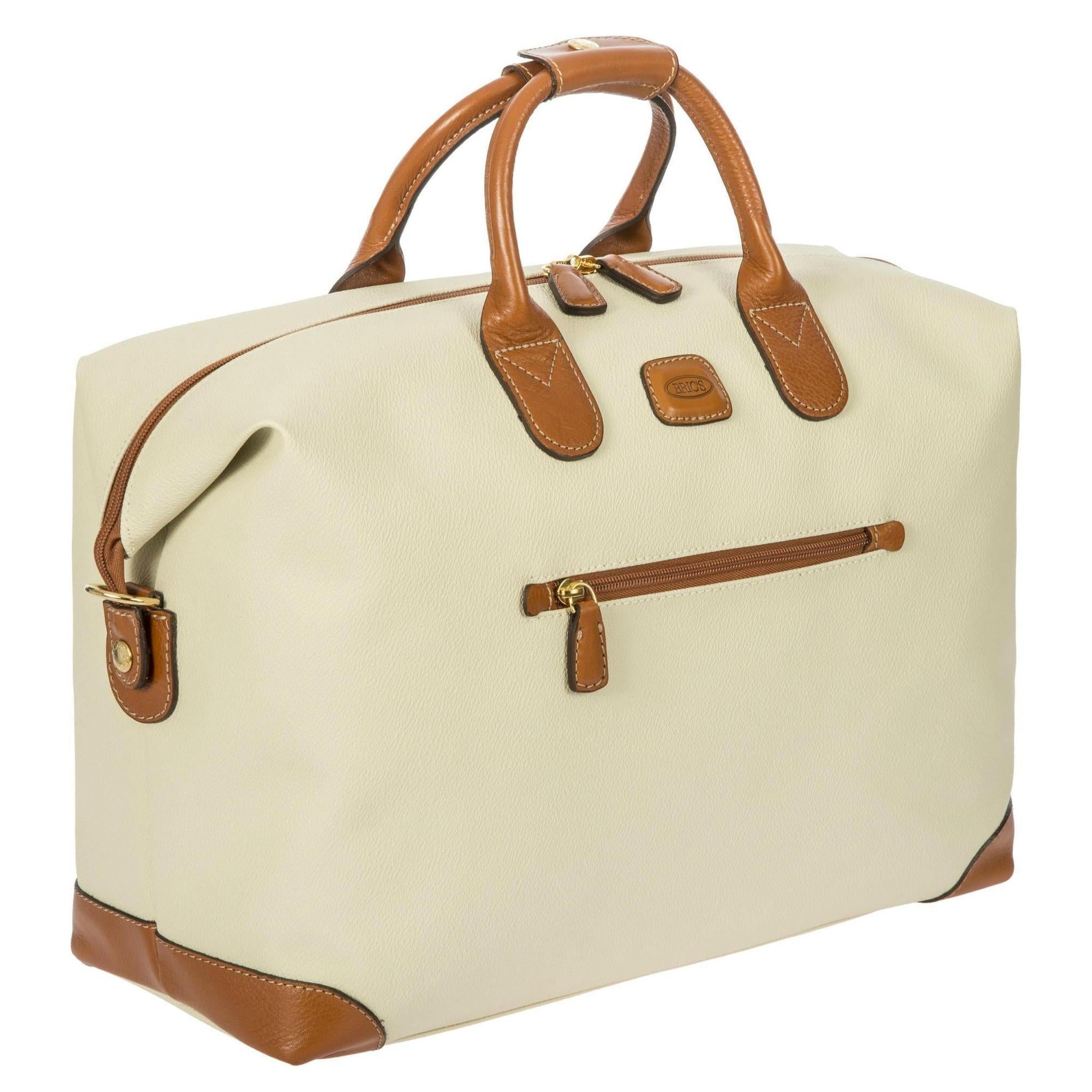 Brics Firenze 18 Cargo Duffle Bag - Waterproof Travel Duffel with Wheels for Men & Women - Perfect for Gym, Business Trips & Weekend Getaways