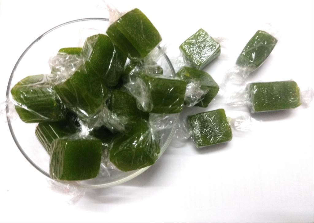 Premium Lendom Seven Star Kachha Aam Papad | Green Mango Candy Cubes (900 Count) | Sweet & Tangy Indian Snack for Parties, Gifting & Healthy Munching