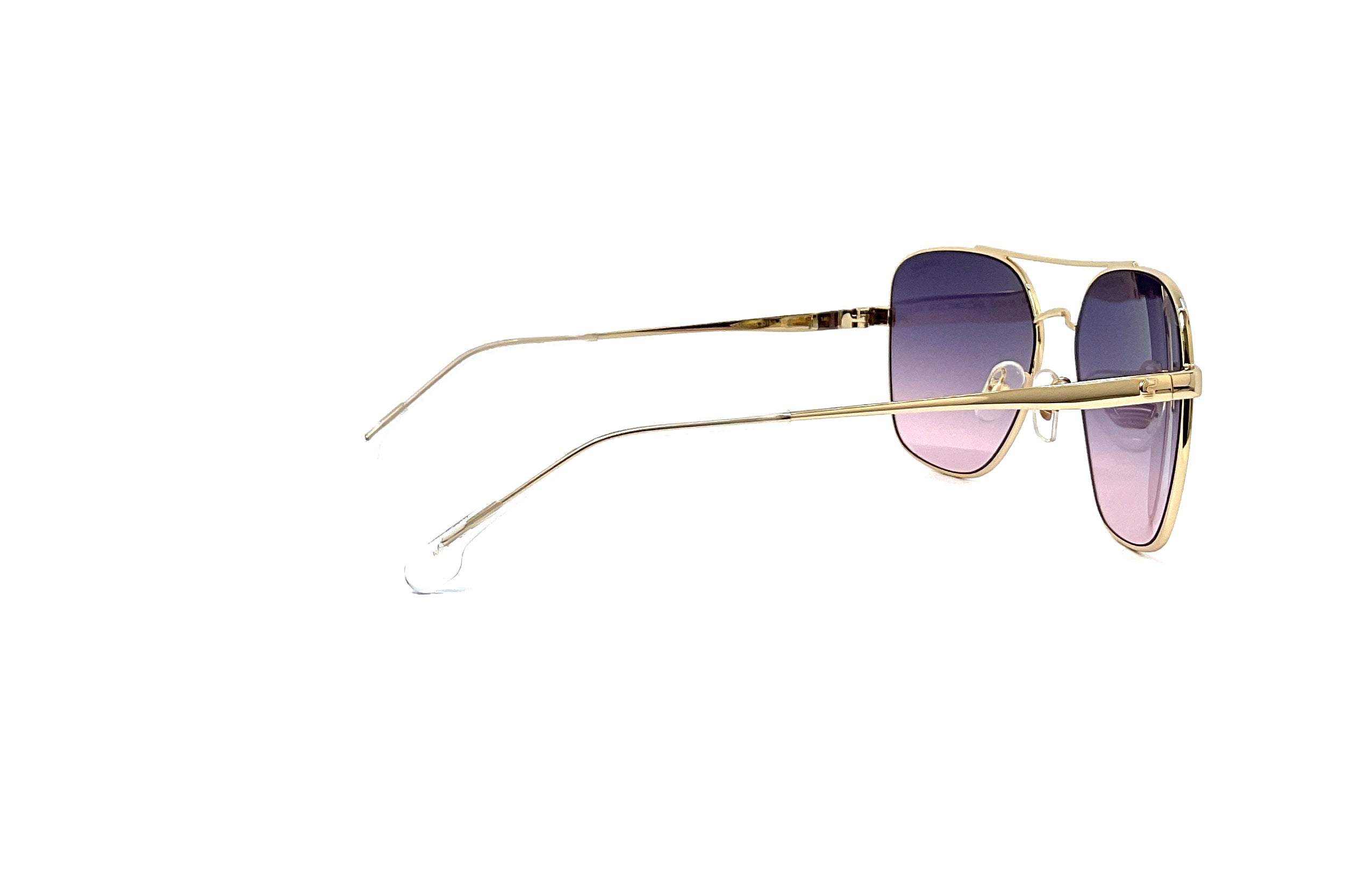 Carrera 3019/S Gold Crystal Sunglasses - Polarized UV Protection Aviator Glasses for Men & Women - Perfect for Driving, Travel, and Outdoor Activities