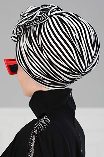 Stylish Cotton Turban Head Wrap for Women - Soft & Breathable Hair Scarf - Perfect for Yoga, Beach, or Everyday Fashion Accessory
