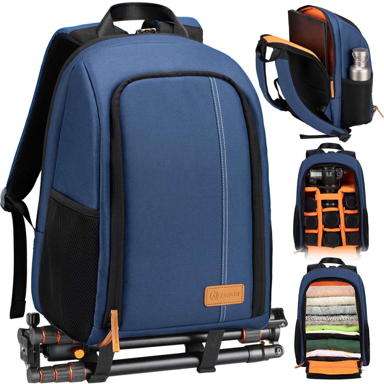Waterproof Camera Backpack with 15
