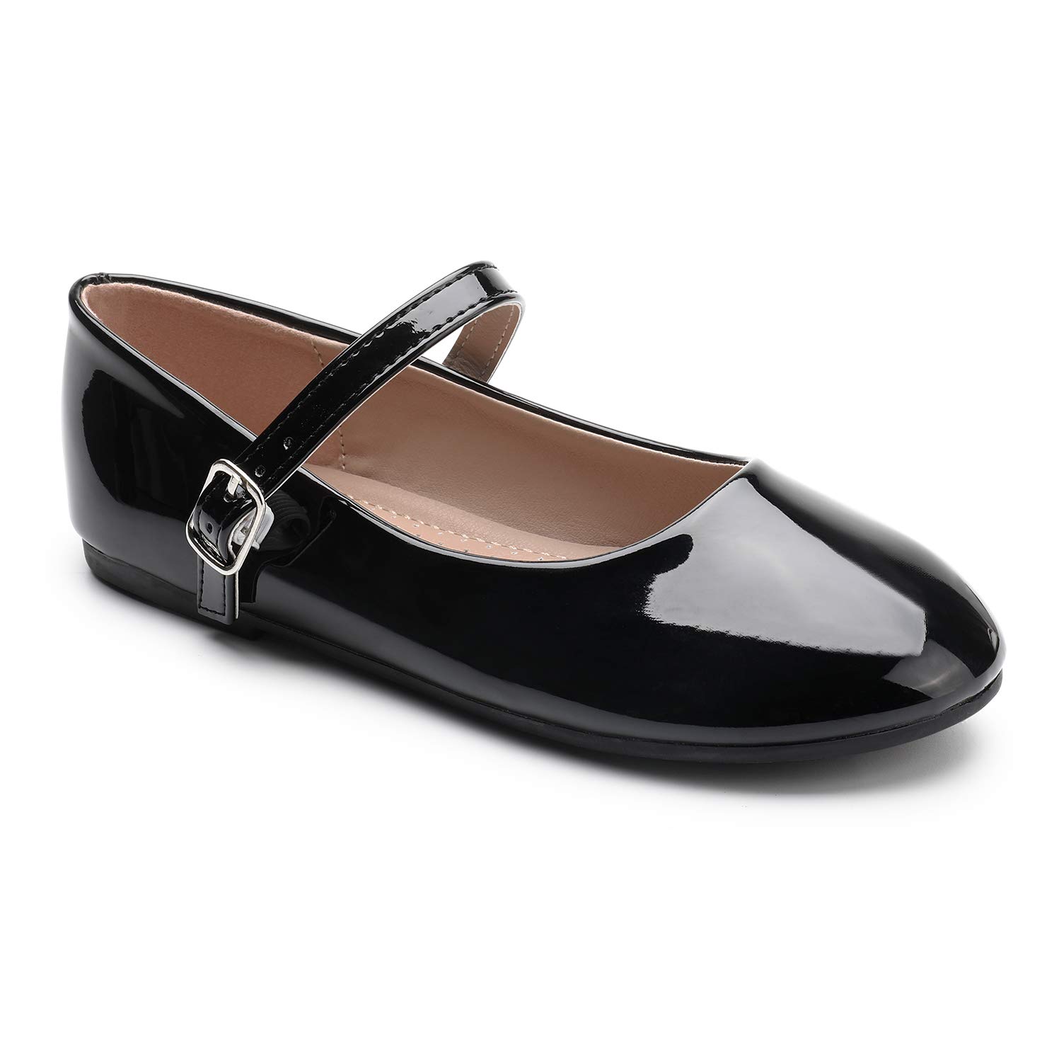 **Trary Girls Flats Mary Jane Slip-On Shoes for Toddler, Little & Big Girls – Comfortable & Stylish School, Party & Everyday Wear**