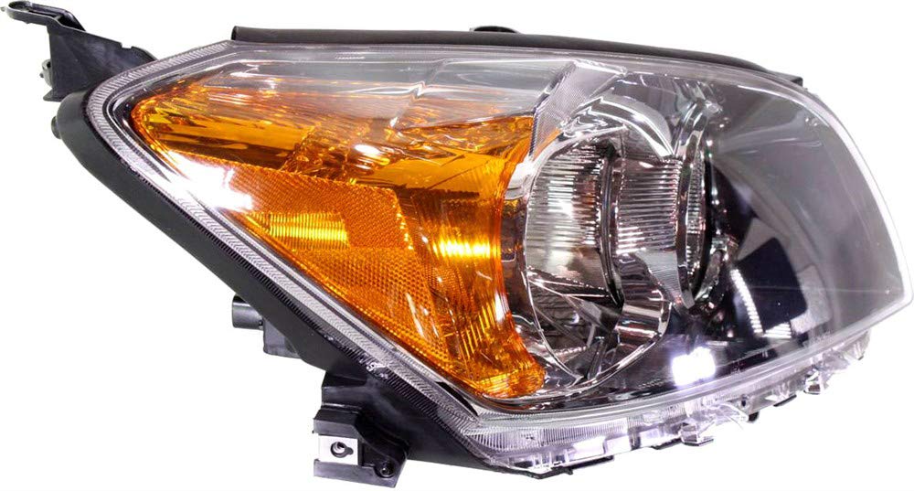 Go-Parts - CAPA-Certified Halogen Headlight Assembly for 2009-2012 Toyota RAV4 Sport Model (Right Passenger Side) - Perfect Replacement for North America Built RAV4 2010 2011 | Enhanced Night Visibility & Safety Driving