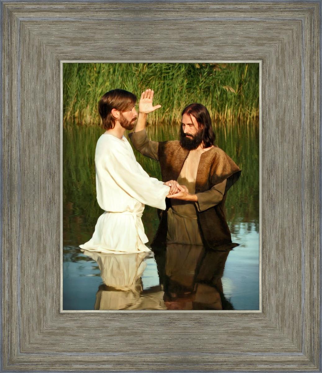 Behold The Lamb Of God - Religious Wall Art Decor for Home & Church - Perfect for Christian Faith Inspiration & Spiritual Decorations