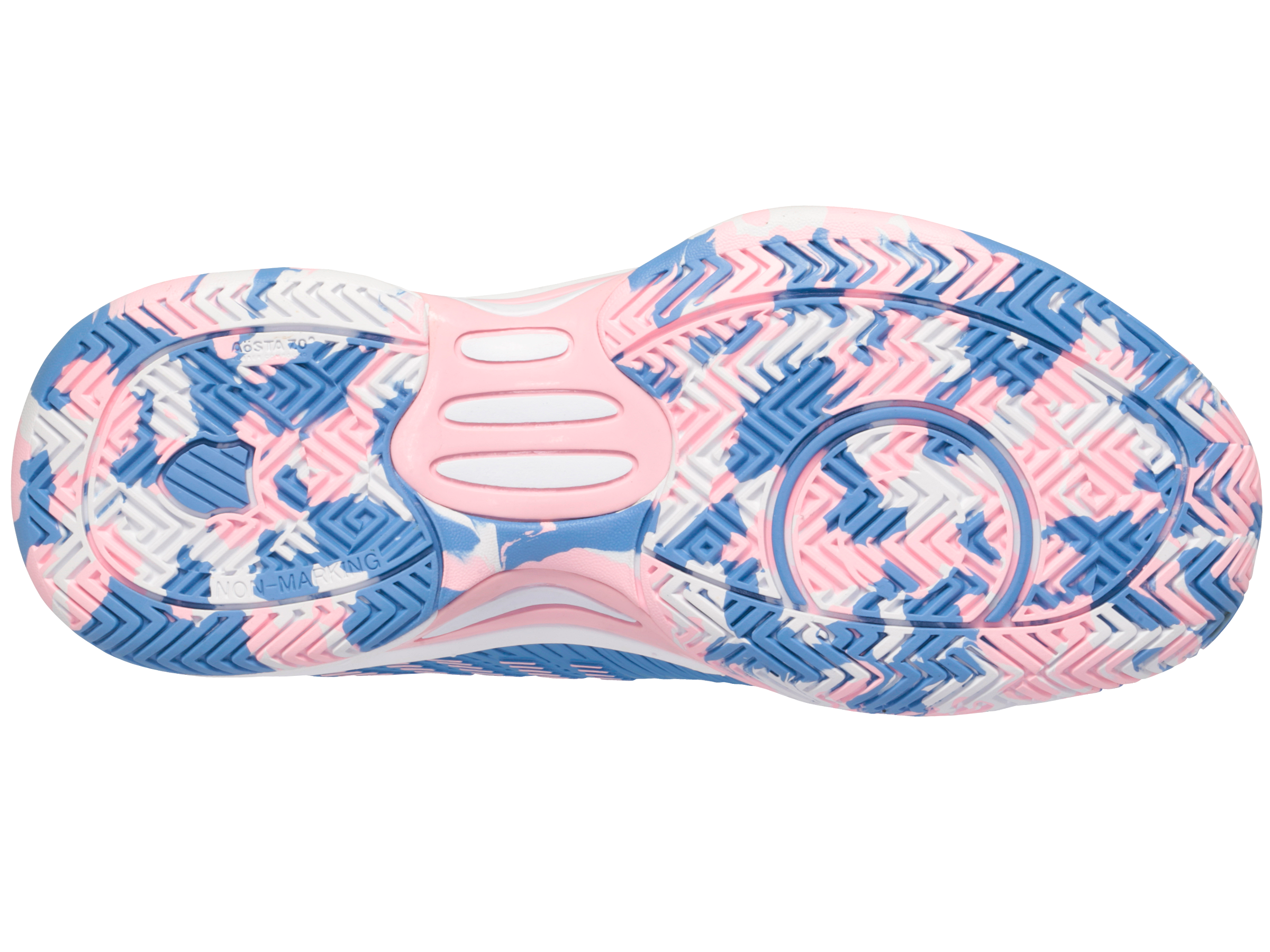 Hypercourt Express 2 Tennis Shoes for Women - Silver Lake Blue/White/Orchid Pink | Lightweight & Breathable Court Sneakers | Perfect for Tennis, Pickleball & Casual Wear