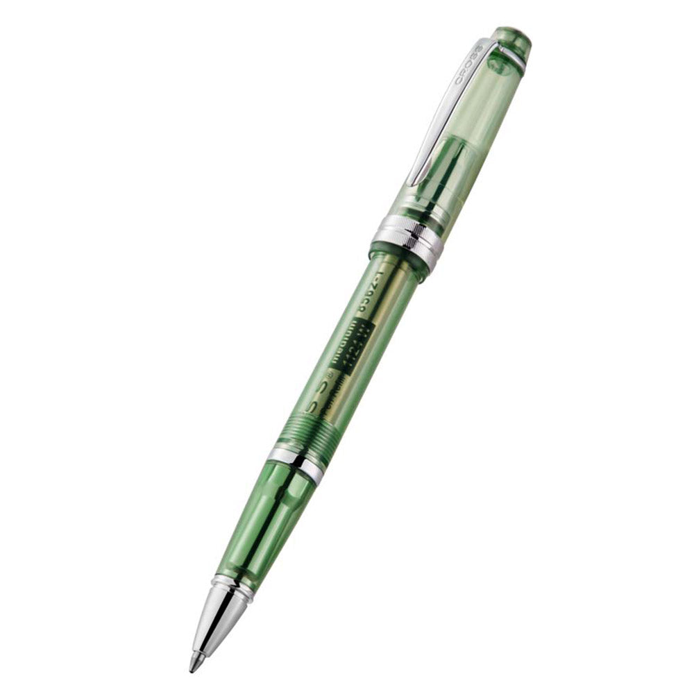 Cross Bailey Light Translucent Green Resin Ballpoint Pen - Premium Writing Instrument for Office, School & Gift Giving - Smooth Ink Flow for Everyday Use