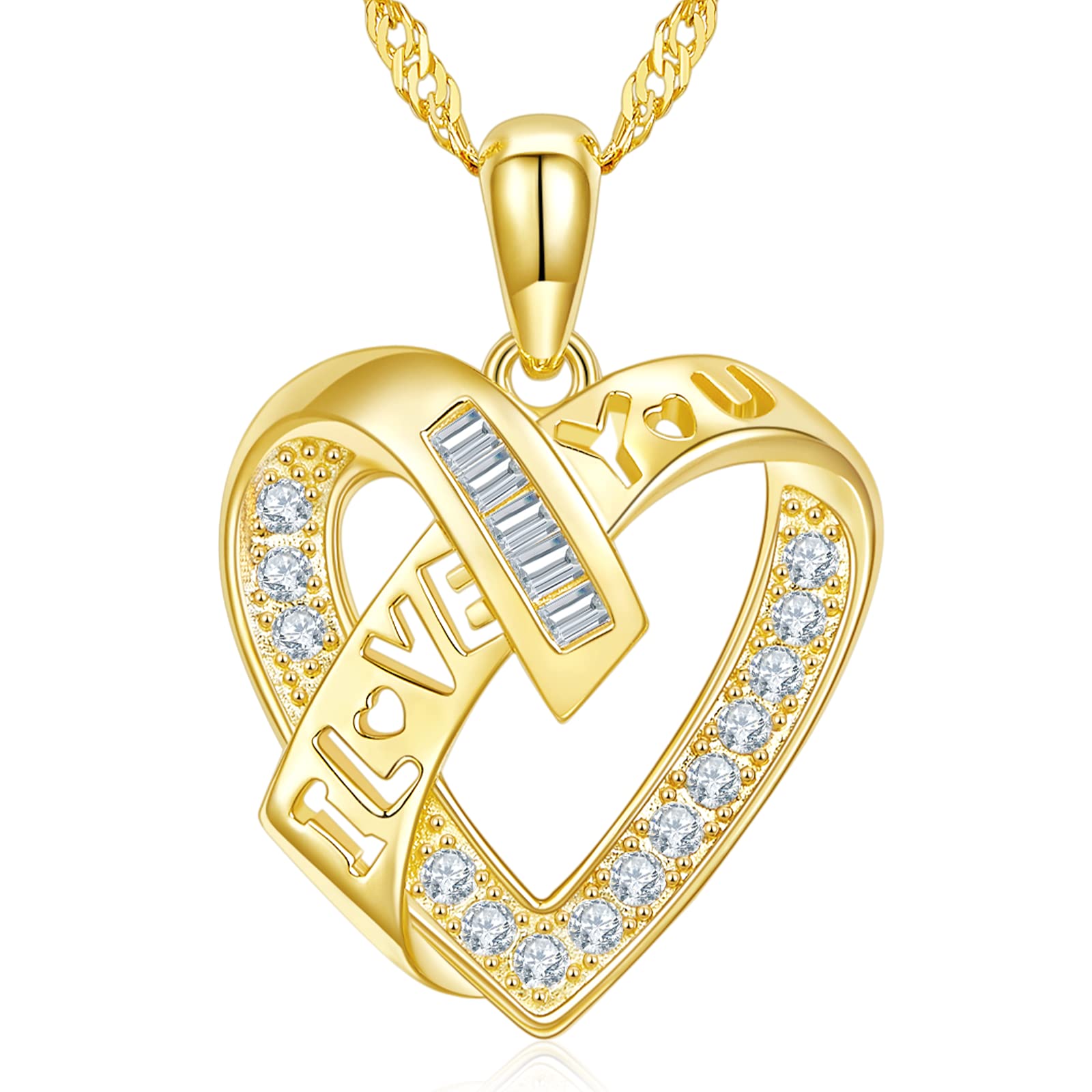 FONKUP 14K Gold Plated Butterfly Initial Necklace for Women - Personalized Name Pendant Trendy Jewelry Gift for Her, Birthday, Anniversary, Valentine's Day