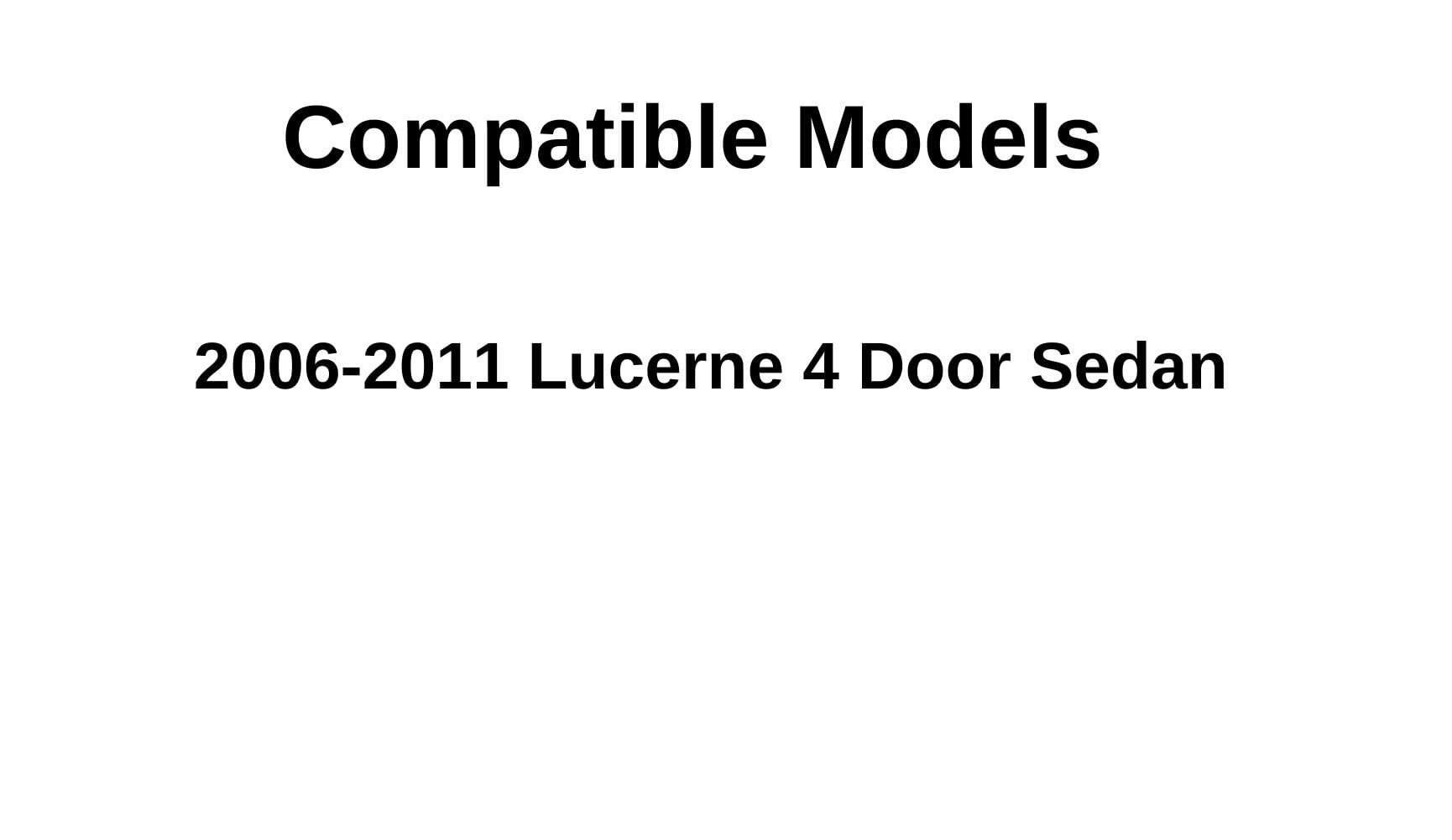 2006-2011 Buick Lucerne Driver Side Front Door Window Glass - Laminated Replacement for Enhanced Safety & Durability - Perfect for Auto Glass Repair & Vehicle Maintenance